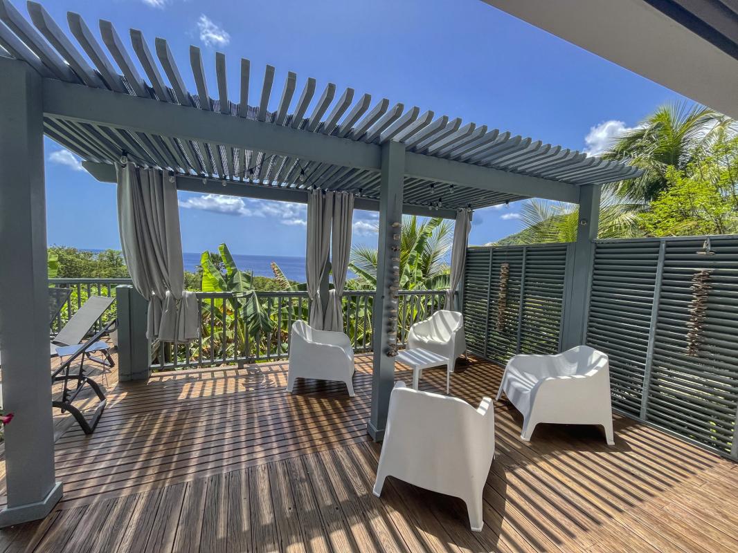 Location Villa vue mer Deshaies Guadeloupe-terrasse-8